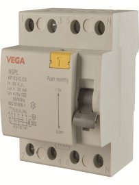 ממסר פחת 30MA דגם VEGA A