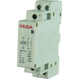 מגען מודולרי VEGA 230V 2X25A 2NO