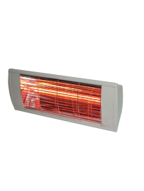 תנור חימום מוגן מים ואבק IP65 2000w מעוצב צבע קרם