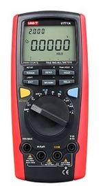 רב מודד תצוגה כפולה+קבלים + תדר + USB