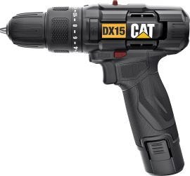 מברגה מקדחה רוטטת  1X2.0AH 12V בקופסת קרטון DX15 CAT