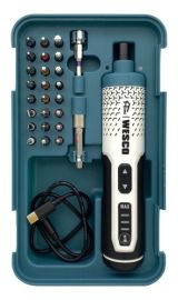מברג חשמלי נטען 5V עם 24 יח' ביטים WESCO