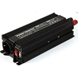 ממיר 12V 600W ל-230V לחיבור מצבר