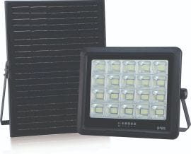 סול פנס הצפה סולארי 6500K 250W כולל כבל 3מ'+ שלט