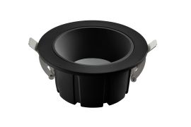 ארבל שקוע תיקרה שחור גוון אור משתנה 15W