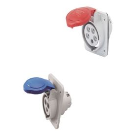 שקע CEE לוח GW IP44 - קוטביות זרם ומתח לבחירה