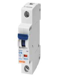 חצי אוטומט דגם 6kA C GEWISS RB60 -זרם וקוטביות לבחירה