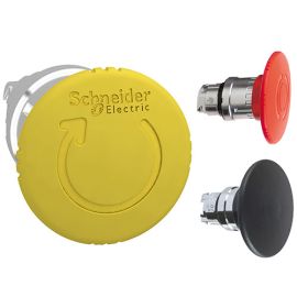 ראש לחצן פטריה ננעל ZB4BS844