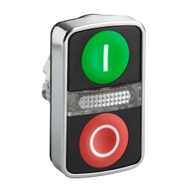 ראש לחצן כפול מואר ZB4BW7A3741