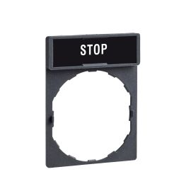 שלט  ZBY2304 STOP