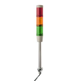 יחידת רמזור קומפלט 3 צבעים 24V