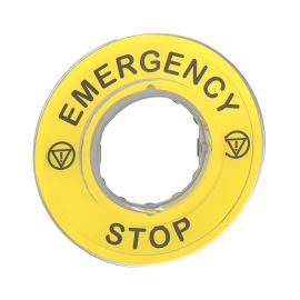 שלט קוטר Emergency stop  60
