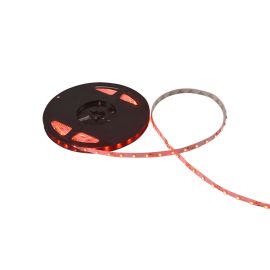 גליל 5 מטר, סטריפ לד 60 לד מוגן (12V 5W (3525 אדום