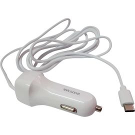 מטען USB לרכב + כבל 1.5 מטר לסמסונג