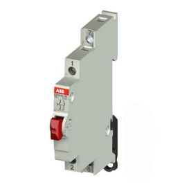 לחצן מודולרי אדום 16A 1NO+1NC