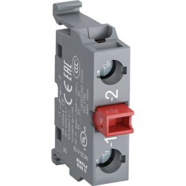 מגע פיקוד ‎‎1NC התקנה לפס MCB-01B