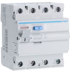 ממסר פחת HAGER  300MA 4X63A