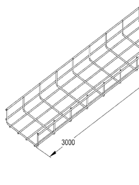 תעלת רשת 300X85 מגולוון
