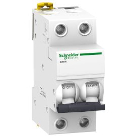 חצי אוטומט אופיין iK60N 2P 16A 6kA C