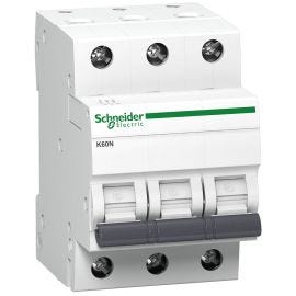 חצי אוטומט אופיין K60N 3P 6kA C - זרם לבחירה