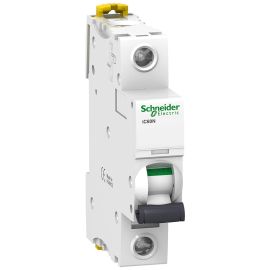 חצי אוטומט אופיין iC60N 1P 6kA C - זרם לבחירה