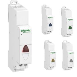 נורה סימון לד מודולרי אדום12-48 VAC/DC