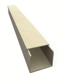 תעלה+מכסה PVC-מידות לבחירה