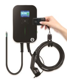 עמדת טעינה ביתית לרכב חשמלי דגם 22 KW RFID +פחת AC/DC