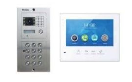 קיט אינטרקום מצלמה 1.3MP וילה 2 גיד פנל קודן תה"ט+מסך " 7