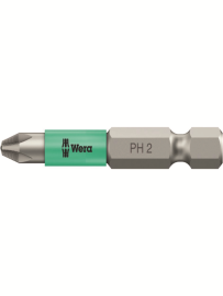 ביט פיליפס מגנטי קצה לייזר WERA PH2X90 (ירוק/אדום)
