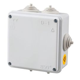 קופסא D-1P כניסות אדומה  100X100X50