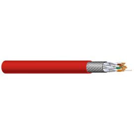 כבל מחשב אדום CAT7 בודד 4X2X23