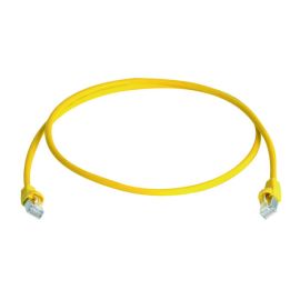 מגשר צהוב 0.5 מ' CAT 6A SFTP